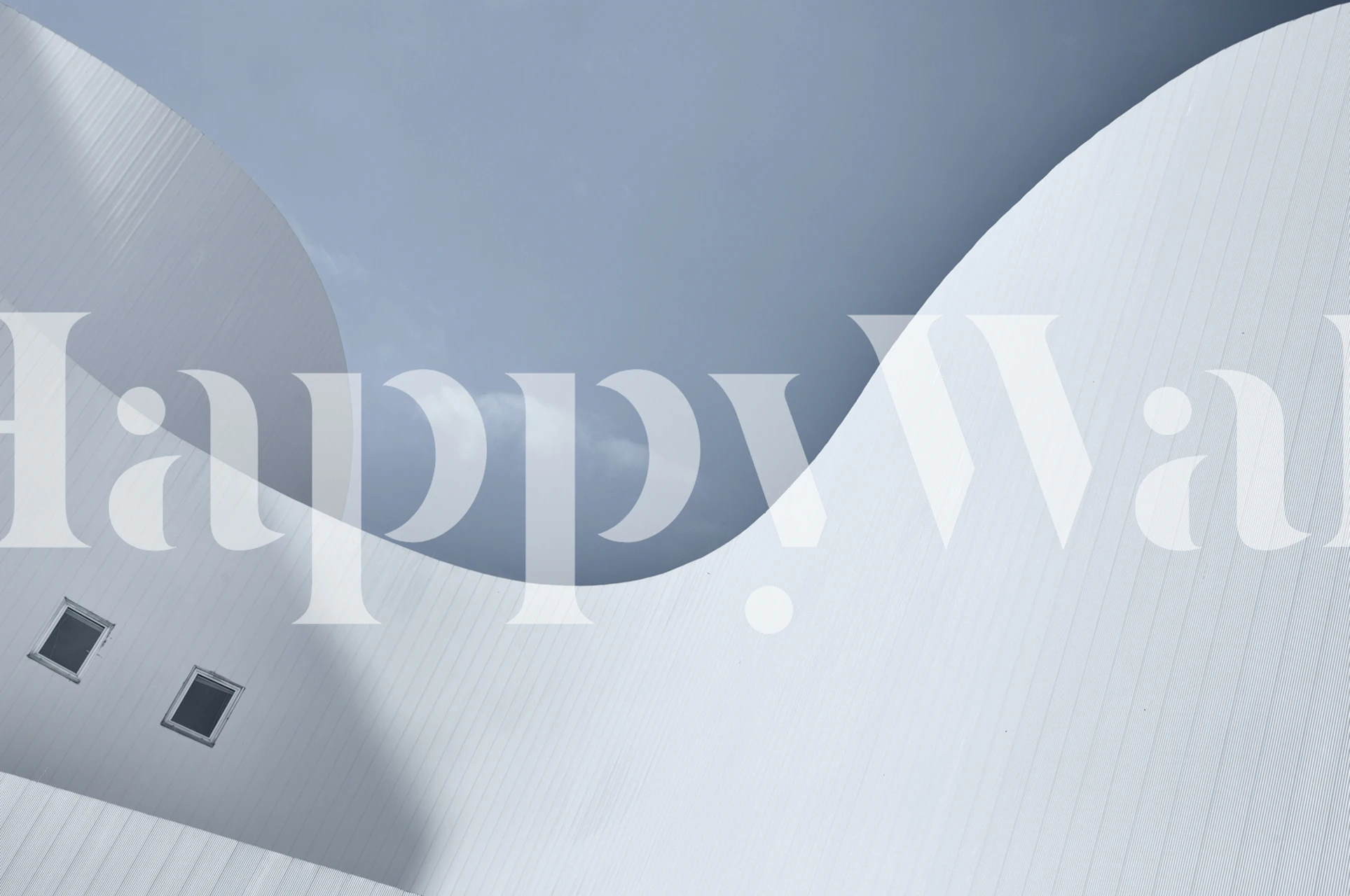 Graceful behang in een moderne kamer