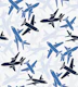 Blue Airplane Camo
