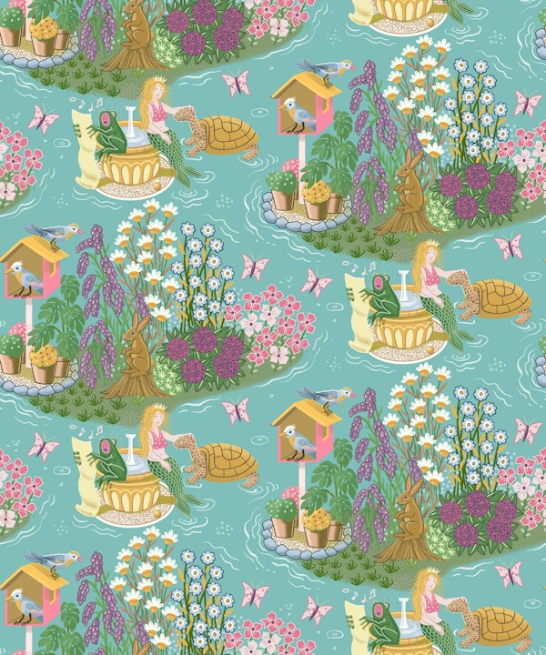 Mermaid and Turtle Dream