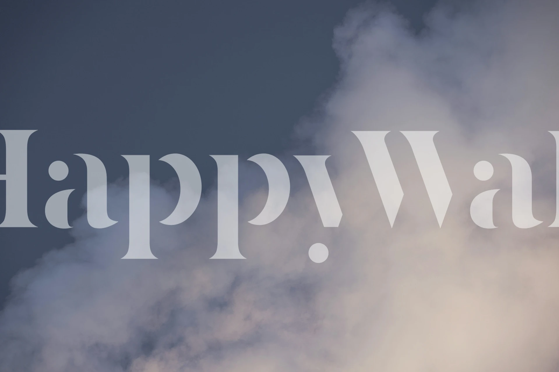 Sky filled with clouds papier peint dans une pièce