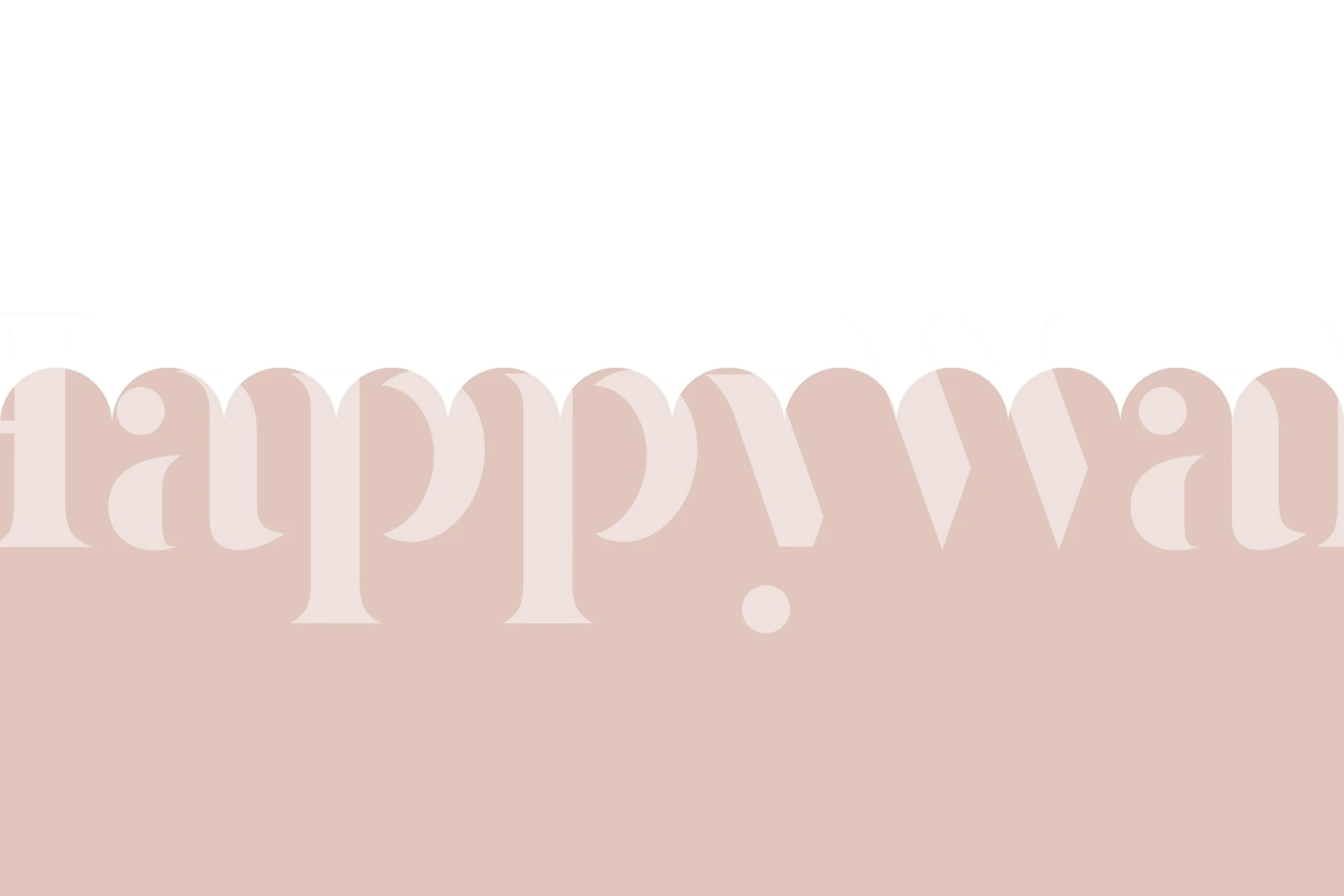 Pink and white scalloped pattern wallpaper