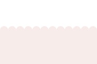 Soft Blush and White Pink Scallop tapete