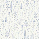 Botanical Charm Blue Beige