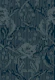 Floral Heritage stripes moonshine blue