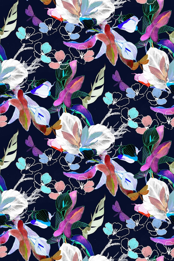 Nocturnal Floral Harmony