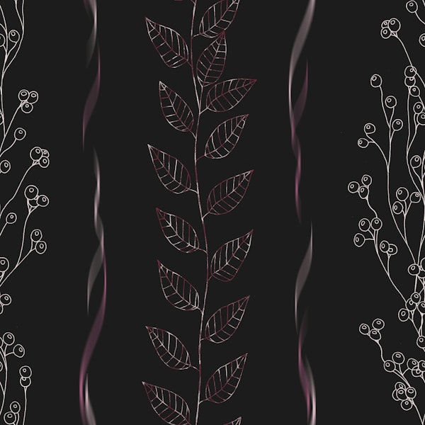 Twilight Botanical Vines