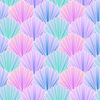Pastel Seashell Delight papiers peint