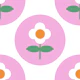 Retro Floral Bloom
