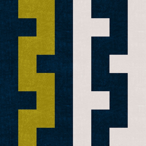 Imara (gold and navy)