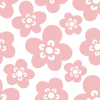 Mimi Scandi Flowers - Chrystal Rose tapete