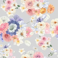 Elegant Blossoms in Bloom tapete