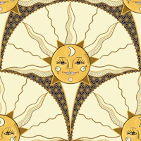 Sunny Celestial Smile tapetit