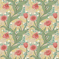 Springtime Floral Delight tapetit