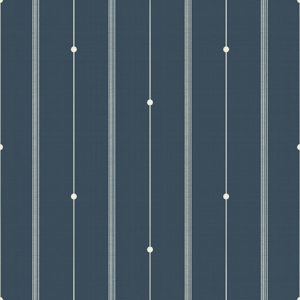 Refined Minimal Stripes Steel Blue