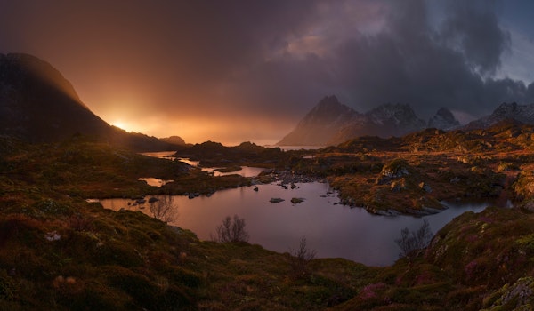 Sunrise over Lofoten