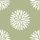 Delicate Floral Olive Green