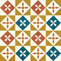 Artistic Tile Pattern ταπετσαρία