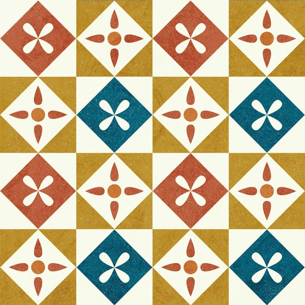 Artistic Tile Pattern