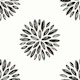 Delicate Floral Boho Charcoal