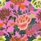 Hot Pink Floral Chinoiserie