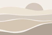 Earthy Tones Landscape tapete