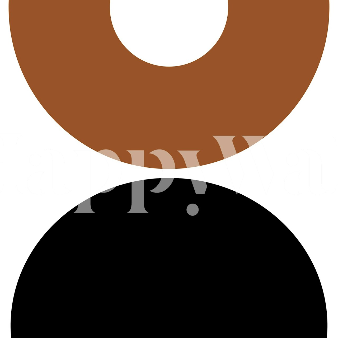 Bold Geometric Circles tapet i et rum