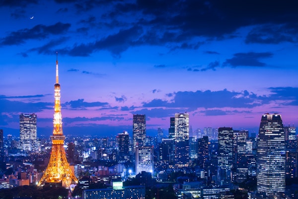 Tokyo night view