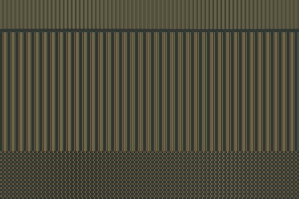 Heritage panel stripes – brown & green