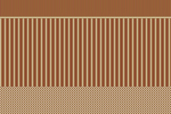 Heritage panel stripes – terracotta & honey