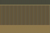 Heritage panel stripes – green & honey tapete
