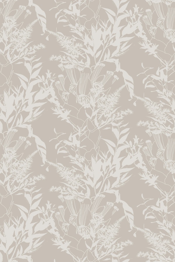 Elegant Floral Silhouettes