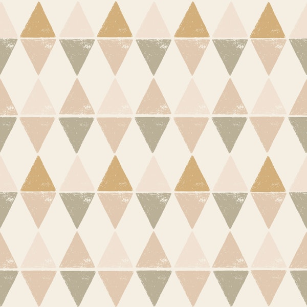 Vintage Harlequin Diamond Chic