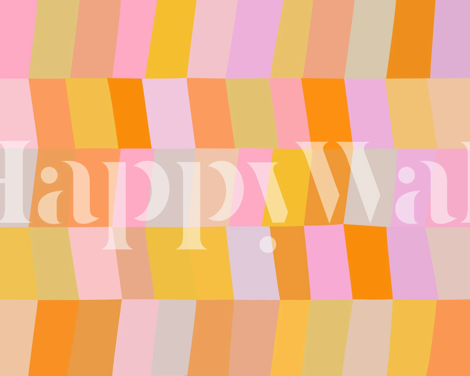 Pastel geometric checkered pattern with soft colors wallpaper