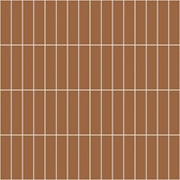 Vertical Grid Pattern - Brown and White behang