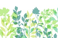 Layered Leaves Fresh Spring Vibes ταπετσαρία