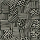 Black Modern Abstract Geometric fun Doodles