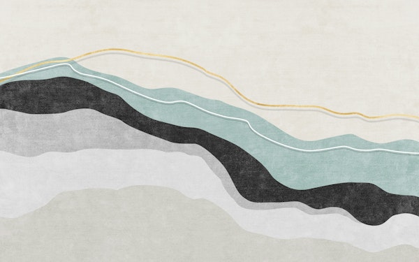 Modern Art with Soft Waves