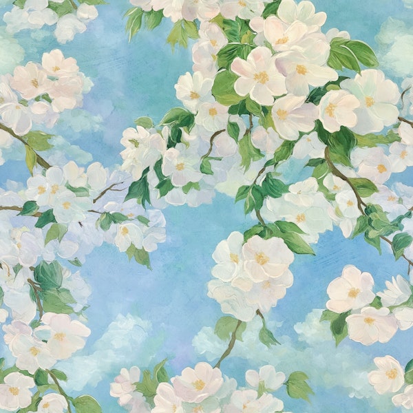 Spring in Bloom Painting