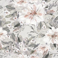 Hand-Painted Watercolor Floral papel de parede