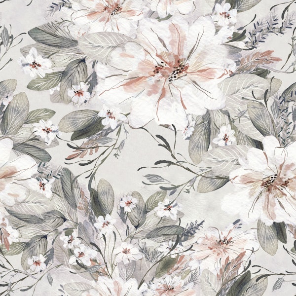 Hand-Painted Watercolor Floral