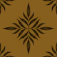 Luxe Tiled Palms - Mustard
