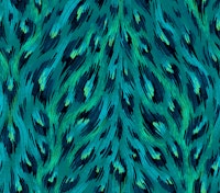 Leopard Print - Teal tapete