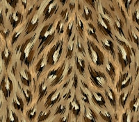 Leopard Print - Natural tapete