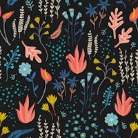 Midnight Garden Big Scale tapet