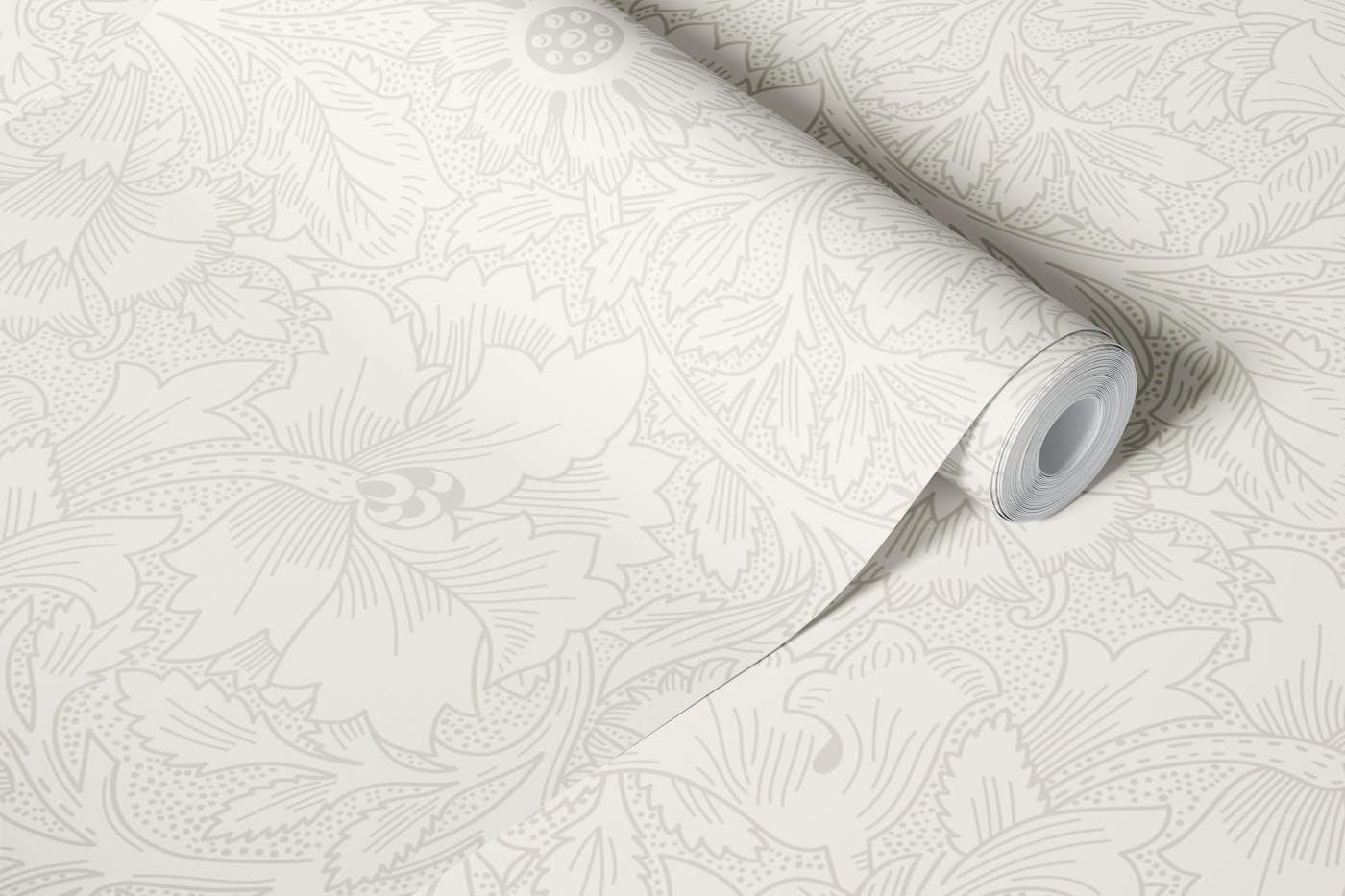 William Morris Poppy or Wreath 1 wallpaper roll