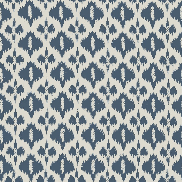 Rustic woven diamond texture blue