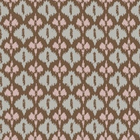 rustic woven diamond texture brown behang
