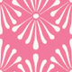 Abstract Floral Hot Pink