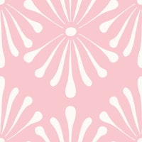 Abstract Floral Pastel Pink tapete
