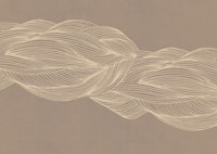 Interlacing in beige ταπετσαρία